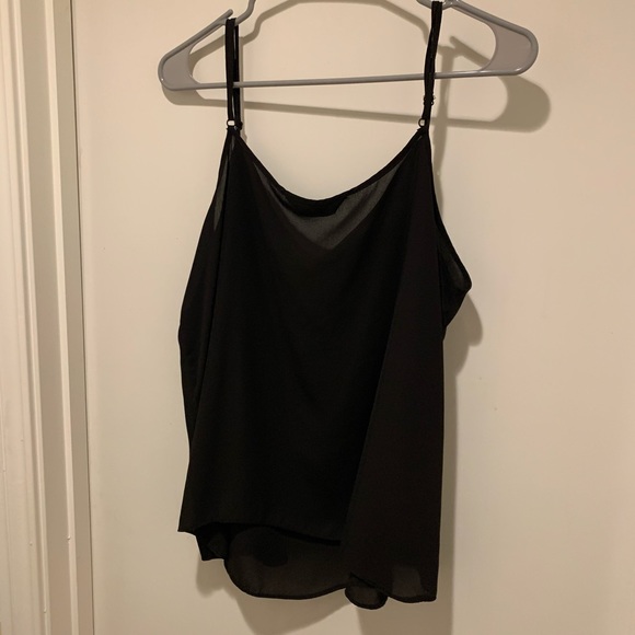Dorothy Perkins Black Spaghetti Strap Cami Tank - Picture 4 of 4